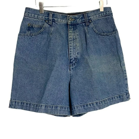Vintage Vanderbilt‎ 16 high waisted cotton jean shorts - Picture 1 of 4